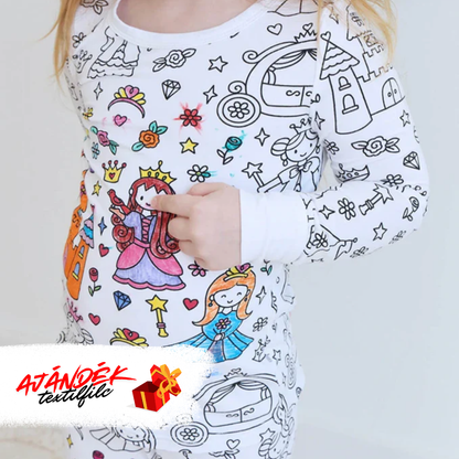 KisKalandor Színezhető Pizsama