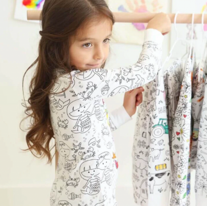 KisKalandor Színezhető Pizsama