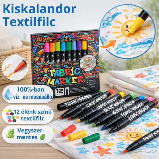 Kiskalandor textilfilc szett